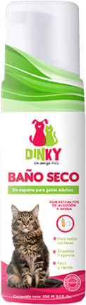 Baño seco para gato adulto Dinky Baño seco para gato adulto Dinky